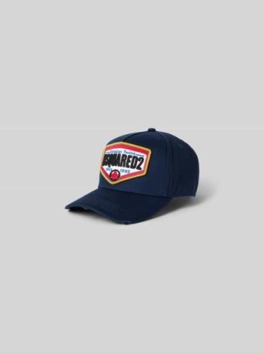 Dsquared2 Basecap im Used-Look in Marine, Größe One Size