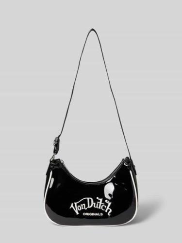 Von Dutch Handtasche mit Label-Stitching Modell 'AMY' in Black, Größe ...