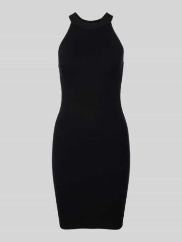 Vero Moda Minikleid in Ripp-Optik Modell 'GOLD' in Black, Größe L