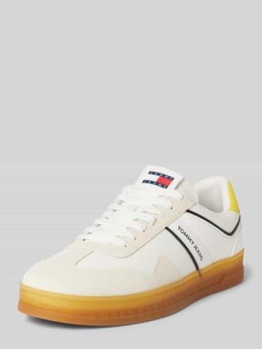 Tommy Jeans Sneaker mit Label-Print in Weiss, Größe 43