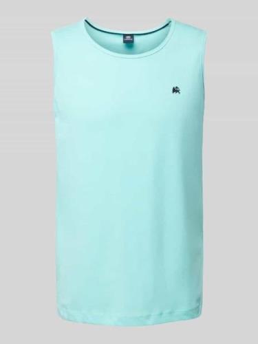 Lerros Tanktop mit Label-Print in Mint, Größe L