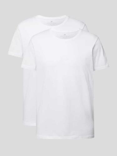 Christian Berg Men T-Shirt aus Bio-Baumwolle im 2er-Pack in Weiss, Grö...