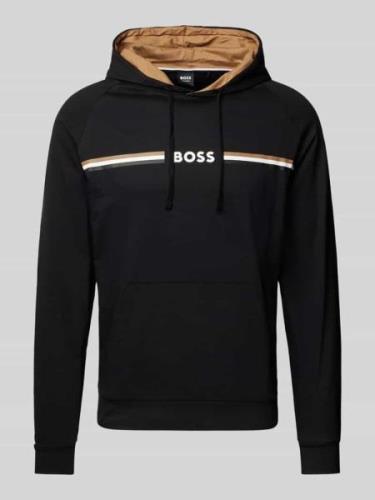 BOSS Hoodie mit Kapuze Modell 'Authentic' in Black, Größe M