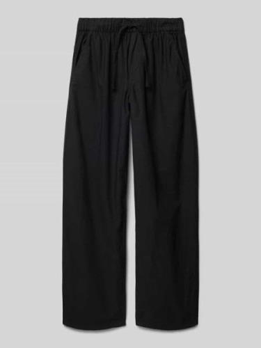 Mango Hose mit Tunnelzug Modell 'comfy' in Black, Größe 140