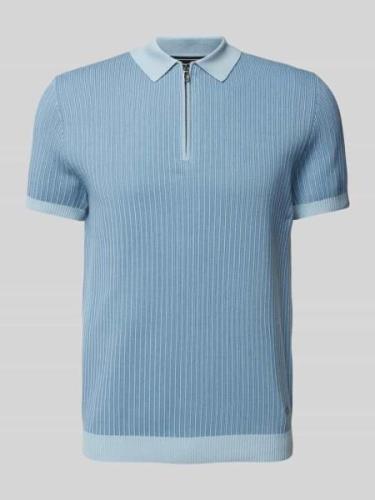 JOOP! Collection Slim Fit Poloshirt mit Reißverschluss Modell 'Simeono...