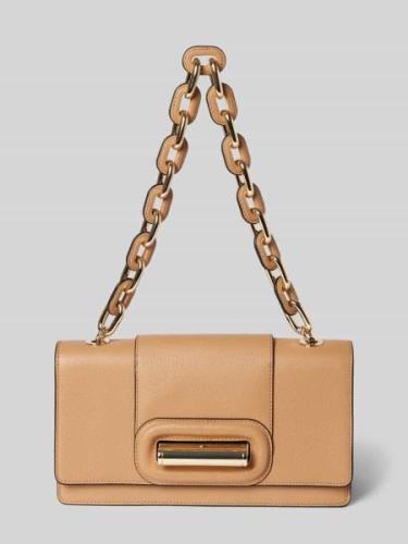 Tommy Hilfiger Clutch aus Rindleder Modell 'TURNLOCK' in Beige, Größe ...