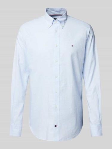 Tommy Hilfiger Slim Fit Business-Hemd mit Button-Down-Kragen Modell 'H...