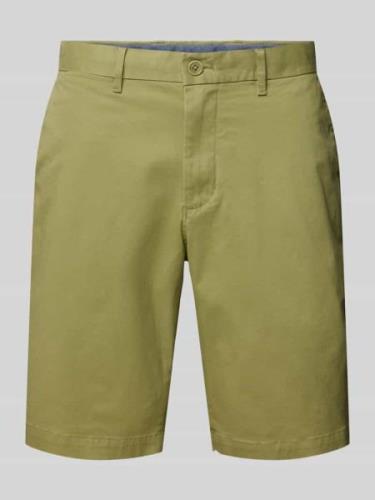 Tommy Hilfiger Straight Leg Chinoshorts mit Gesäßtaschen Modell 'HARLE...