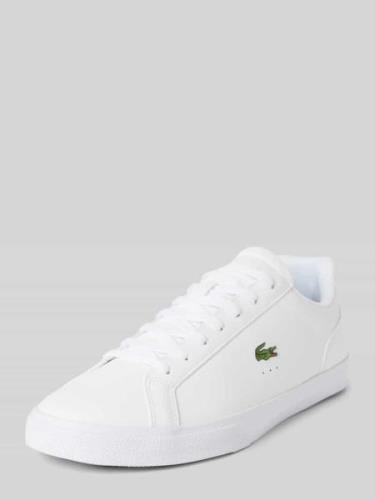 Lacoste Sneaker mit Logo-Stitching Modell 'LEROND' in Weiss, Größe 45