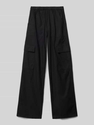 Mango Cargohose mit Eingrifftaschen in Black, Größe 140