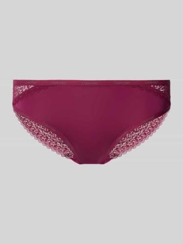 Calvin Klein Underwear Slip mit Spitzenbesatz Modell 'FLIRTY' in Fuchs...