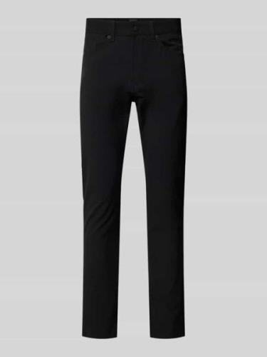 BOSS Slim Fit Chino im 5-Pocket-Design Modell 'Delaware' in Black, Grö...