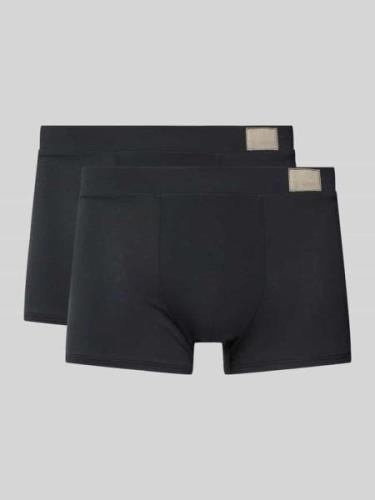 Sloggi Trunks mit Teilungsnähten im 2er-Pack in Black, Größe L