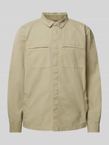 Barbour Regular Fit Overshirt mit Umlegekragen Modell 'CASTLEBAY' in S...