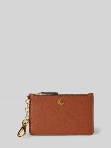 Lauren Ralph Lauren Portemonnaie aus Leder mit Label-Detail in Cognac,...