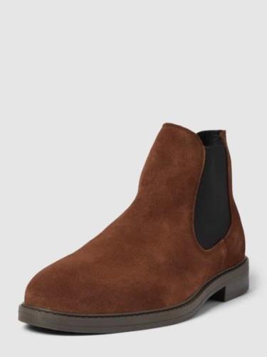 SELECTED HOMME Chelsea Boots mit flachem Absatz Modell 'BLAKE' in Dunk...