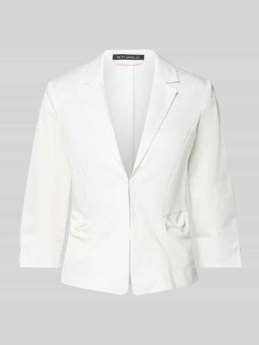 Betty Barclay Blazer mit Reverskragen in Offwhite, Größe 48