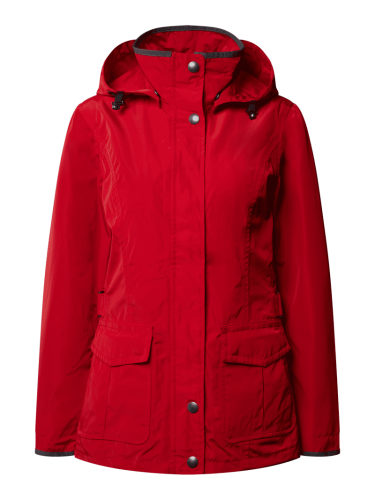 Wellensteyn Aruba-382 Funktionsjacke mit abnehmbarer Kapuze in Rot, Gr...