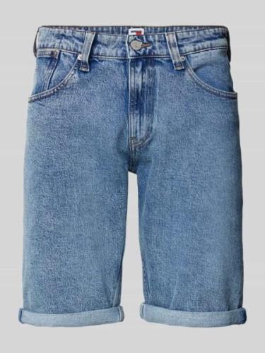 Tommy Jeans Regular Fit Jeansshorts im 5-Pocket-Design Modell 'RONNIE'...