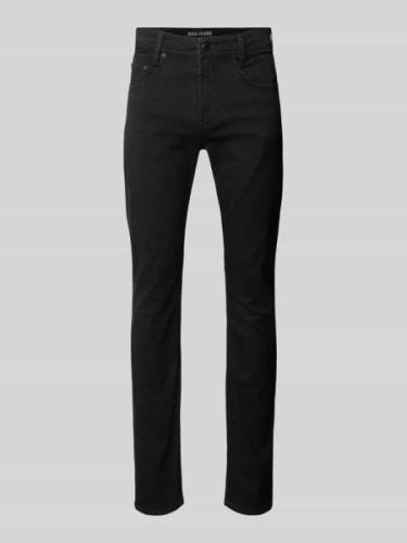 MAC Jeans im 5-Pocket-Design Modell 'ARNE' in Black, Größe 32/32