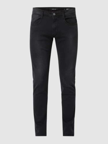 Replay Slim Fit Jeans mit Stretch-Anteil Modell 'Anbass' in Jeansblau,...