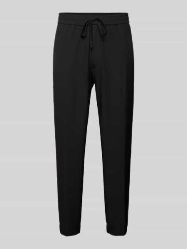 BOSS Green Tapered Fit Hose mit Tunnelzug in Black, Größe 50