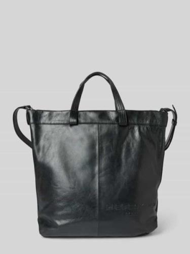 LIEBESKIND BERLIN Tote Bag aus reinem Leder mit Label-Detail Modell 'E...