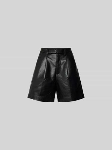 Anine Bing Shorts in Leder-Optik in Black, Größe 32