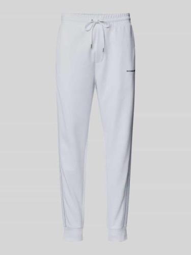 Michael Kors Sweatpants mit Label-Print in Weiss, Größe M