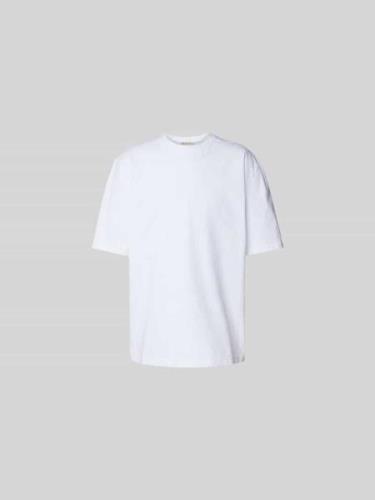 Marni Oversized T-Shirt 1/2-Ärmel in Offwhite, Größe 46