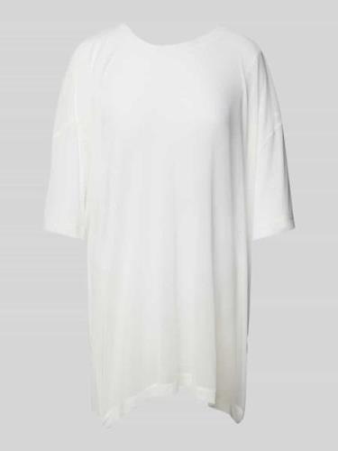 Karo Kauer Oversized T-Shirt mit 3/4-Arm Modell 'Mesh' in Weiss, Größe...