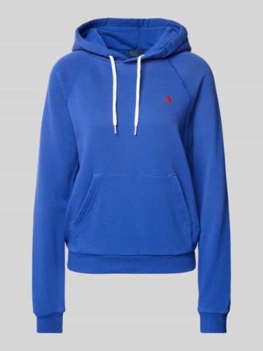 Polo Ralph Lauren Hoodie mit Logo-Stitching in Royal, Größe XS