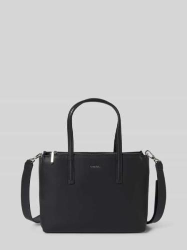 CK Calvin Klein Tote Bag mit Label-Applikation Modell 'CK MUST' in Bla...