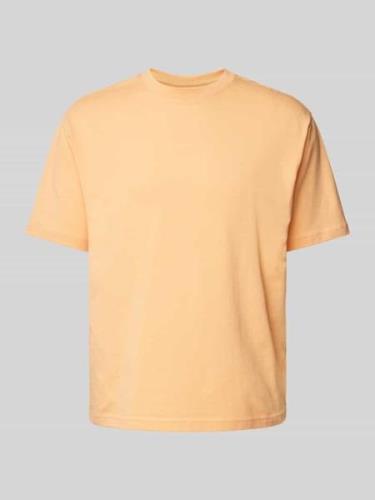 MCNEAL T-Shirt mit Rundhalsausschnitt in Apricot, Größe S