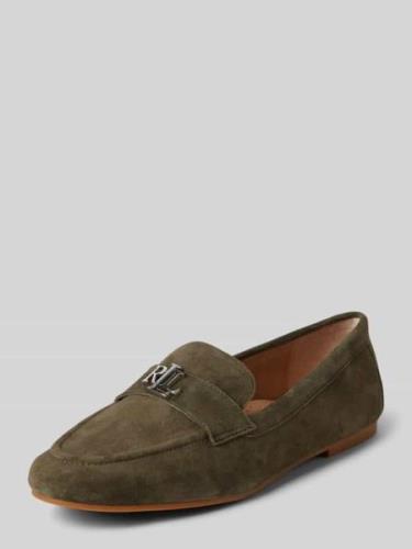 Lauren Ralph Lauren Lederloafers mit Label-Applikation Modell 'AVERI I...