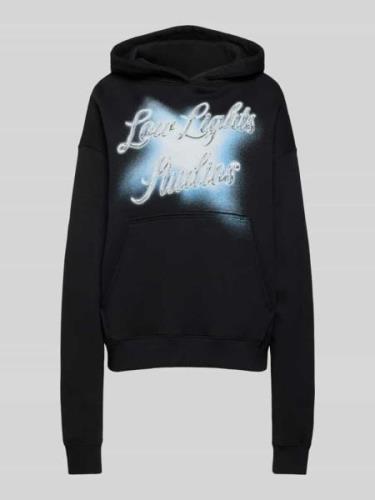 Low Lights Studios Hoodie mit Label-Print Modell 'CHROMATIC' in Black,...