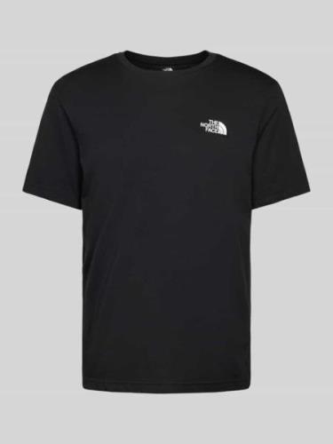 The North Face T-Shirt mit Label-Print Modell 'SIMPLE DOME' in Black, ...