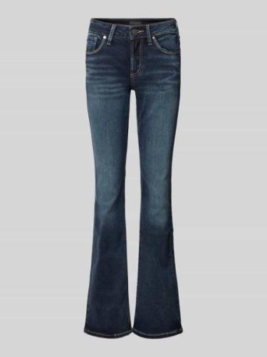 Silver Jeans Slim Fit Bootcut Jeans im 5-Pocket-Design Modell 'BRITT' ...