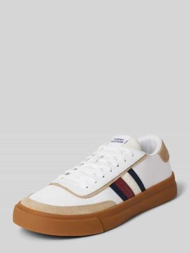 Tommy Hilfiger Sneaker aus Leder Modell 'COURT' in Weiss, Größe 40