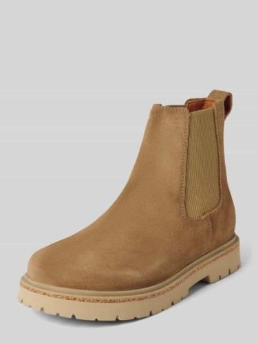 Birkenstock Chelsea Boots mit Zugschlaufe ModelL 'Highwood' in Taupe, ...