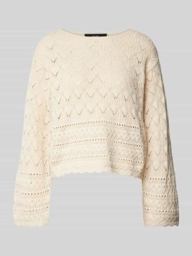 Vero Moda Langärmeliger Strickpullover von Vero Moda in Ecru, Größe S