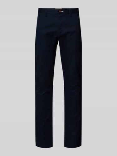 Gant Slim Fit Chino mit seitlichen Eingrifftaschen in Marine, Größe 31...