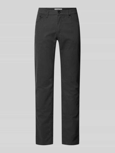 Brax Regular Fit Hose im 5-Pocket-Design Modell 'CHUCK' in Anthrazit, ...