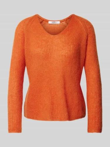 MaxMara Leisure Strickpullover mit Strukturmuster Modell 'FRESIS' in O...