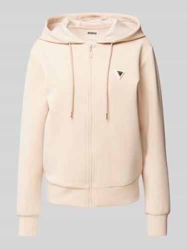 Guess Activewear Sweatjacke mit Label-Applikation Modell 'OLYMPE' in B...