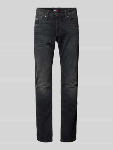 Tommy Jeans Slim Fit Jeans im 5-Pocket-Design Modell 'SCANTON' in Anth...