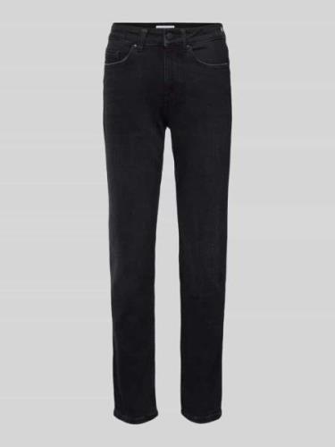 Smith and Soul Slim Fit Jeans im 5-Pocket-Design in Black, Größe 26/30