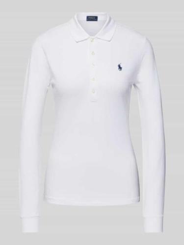 Polo Ralph Lauren Slim Fit Poloshirt mit Logo-Stitching Modell 'JULIE'...