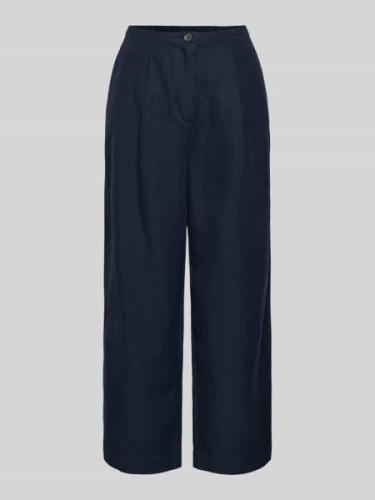 Marc O'Polo Denim Regular Fit Culotte mit Bundfalten in Marine, Größe ...