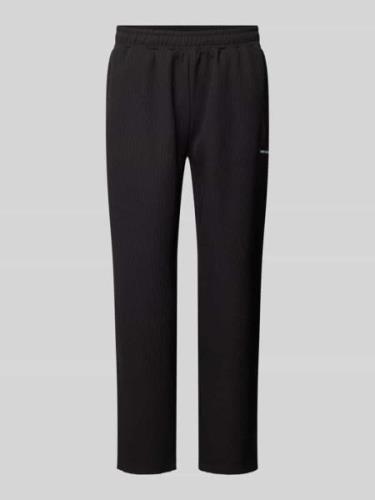 Pegador Straight Leg Sweatpants mit Plisseefalten Modell 'TROY' in Bla...